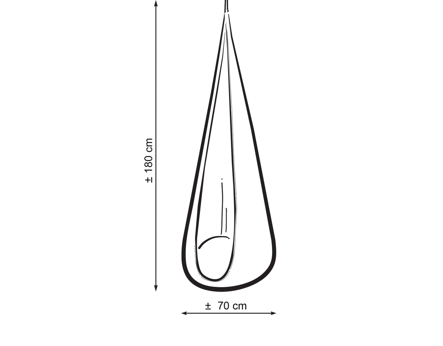 Hanging Nest Hammock 