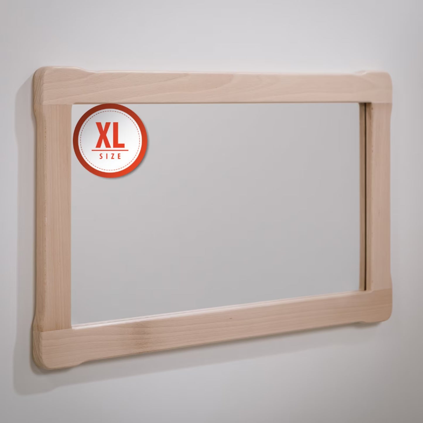 EXTRA LARGE Montessori mirror with EXTRA LONG bar