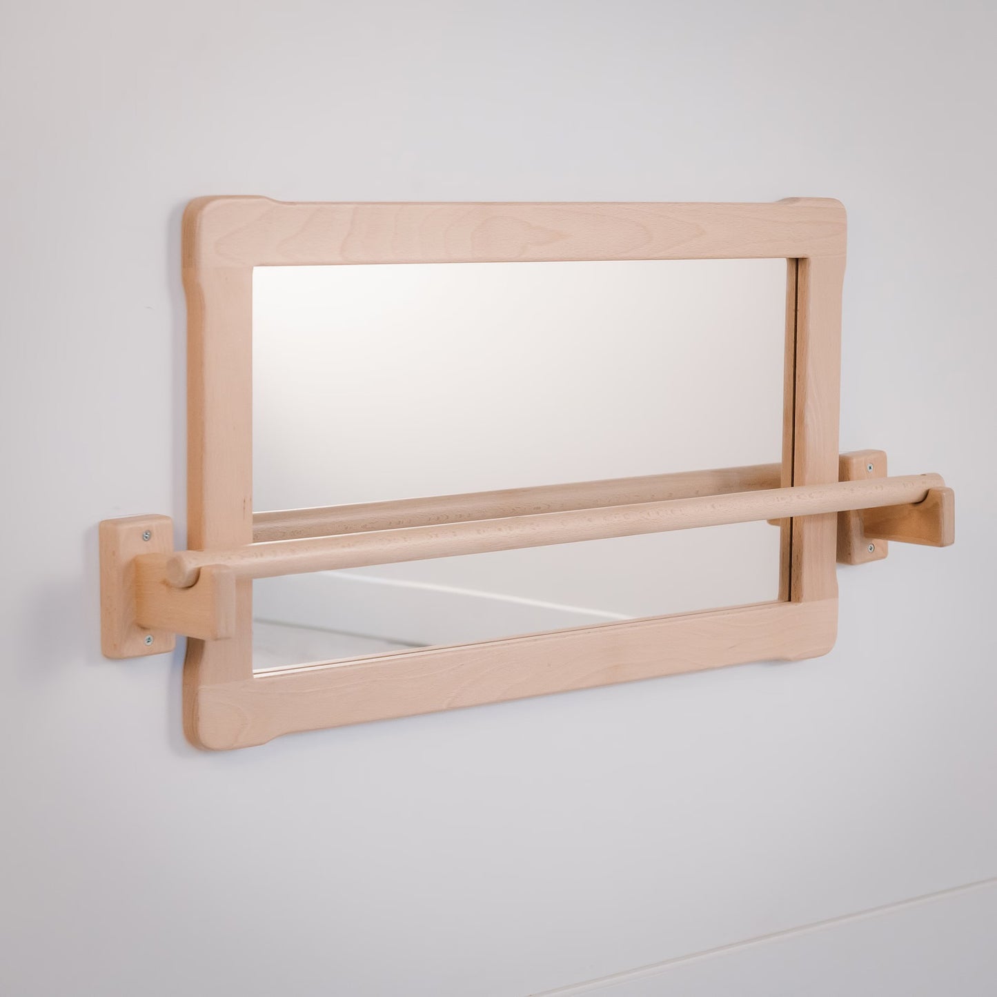 EXTRA LARGE Montessori mirror with EXTRA LONG bar