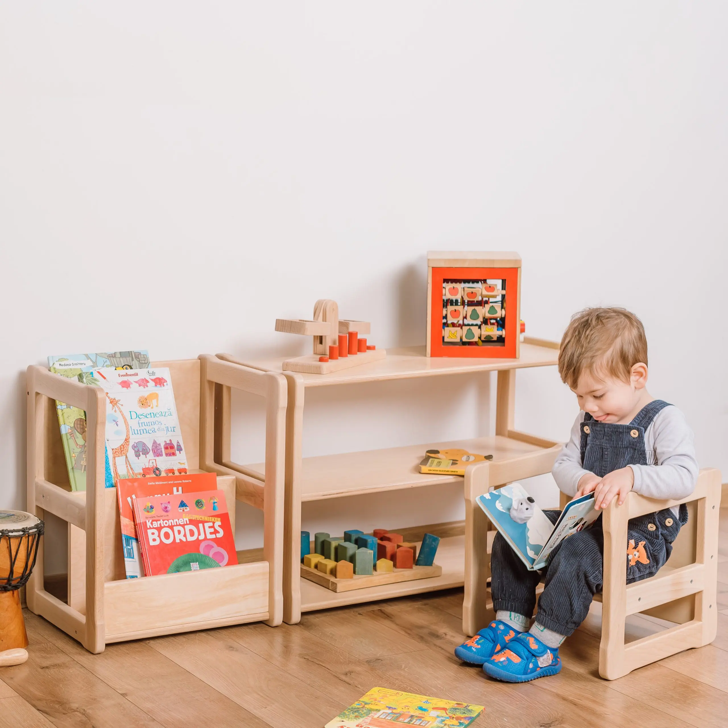 Montessori SMALL Shelving Set with MINI Shelving