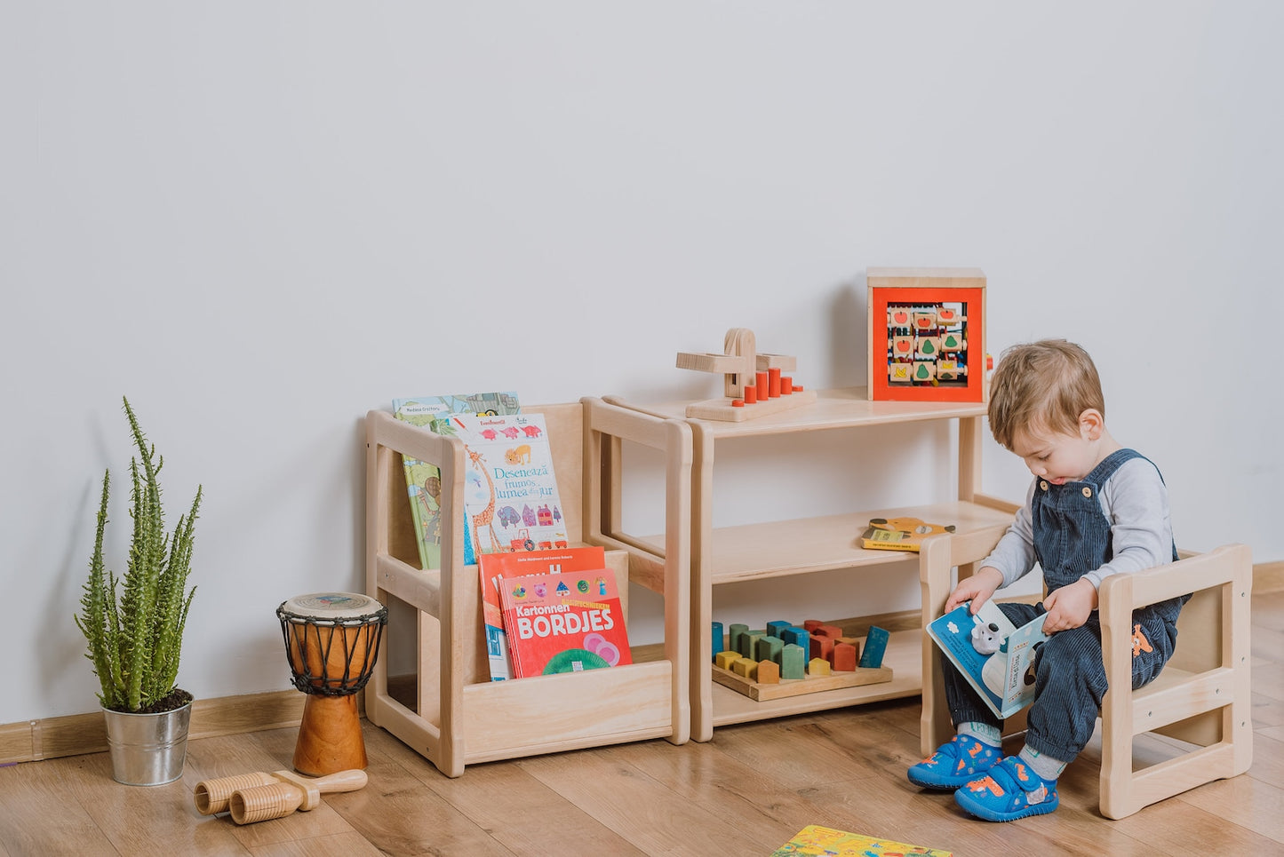 Montessori SMALL Shelving Set with MINI Shelving