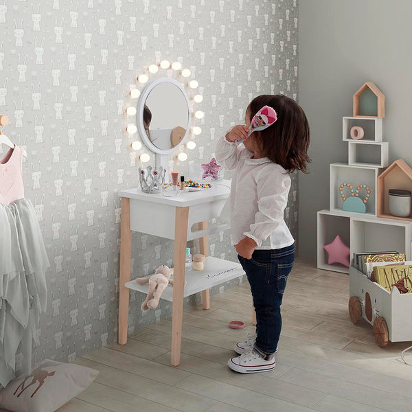 Calio - Lavabo inspiración Montessori con espejo de conejita 💕  #lavaboinfantil #espejosinfantiles #lavabomontessori #mueblesmontessori